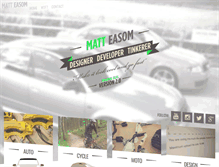 Tablet Screenshot of matteasom.com